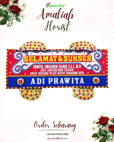 Karangan Bunga Ucapan Selamat di Kedokansayang